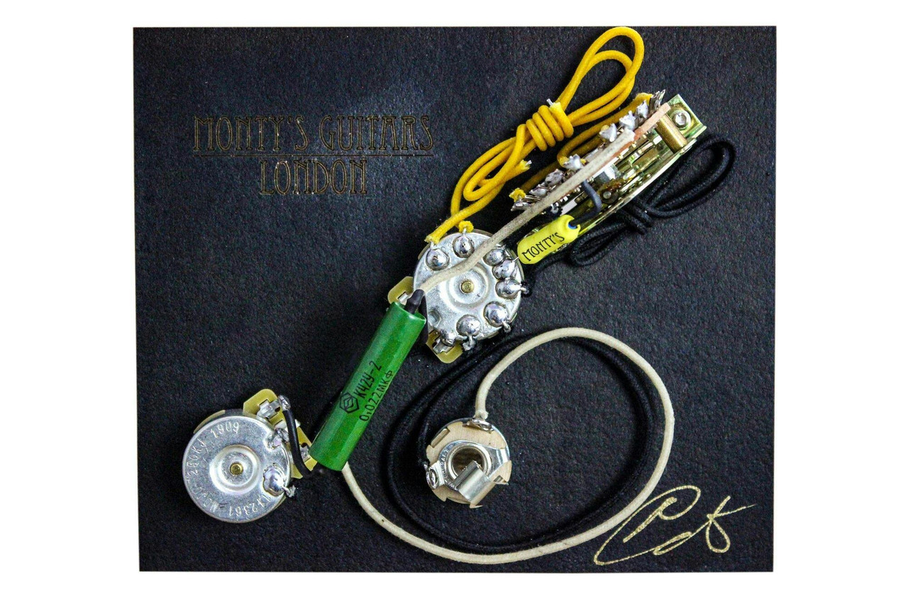 Monty's Guitars Telecaster 5 Way Switching Drop In Loom - Image 4