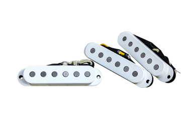 Monty's Guitars Full Monty Stratocaster Parchment Pickup Set