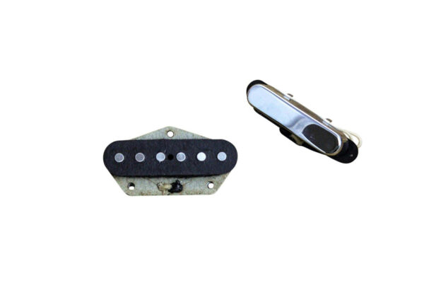 Monty's Guitars Full Monty Telecaster Nickel Pickup Set - Image 4