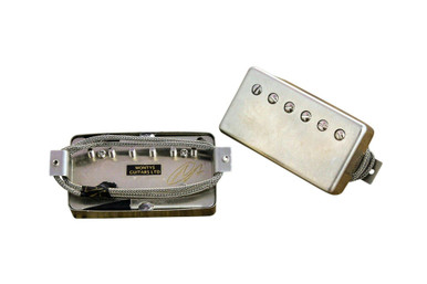 Monty's Guitars PAF Raw Nickel Pickup Set