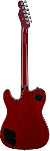 Fender Jim Adkins JA-90 Thinline Tele in Crimson Red Transparent - Image 6