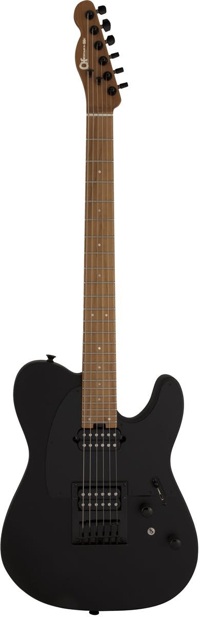 Charvel Pro-Mod So-Cal Style 2 24 HH HT CM In Satin Black - Image 5