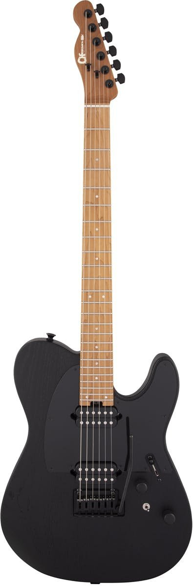 Charvel Pro-Mod So-Cal Style 2 24 HH 2PT CM In Black Ash - Image 5