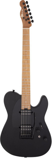 Charvel Pro-Mod So-Cal Style 2 24 HH 2PT CM In Black Ash - Image 2