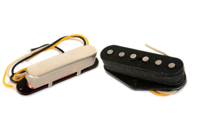 Monty's Danish Pete Honoré Signature DP51T Telecaster Pickup Set in Raw Nickel