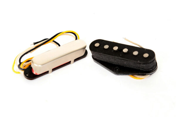 Monty's Danish Pete Honoré Signature DP51T Telecaster Pickup Set in Raw Nickel - Image 5
