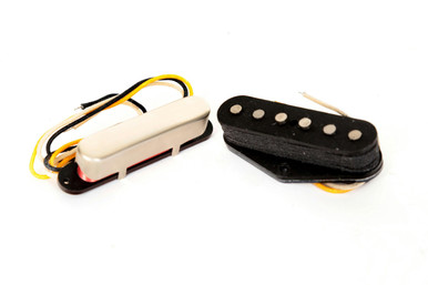 Monty's Danish Pete Honoré Signature DP51T Telecaster Pickup Set in Raw Nickel - Image 2