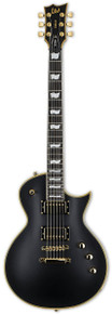 ESP LTD EC-1000 in Vintage Black with Seymour Duncan Pickups - Image 3