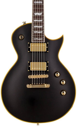 ESP LTD EC-1000 in Vintage Black with Seymour Duncan Pickups
