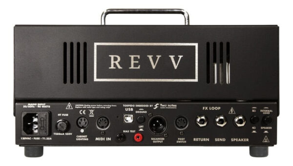 Revv G20 Lunchbox Tube Amp with Two notes Torpedo Reactive Load and Cab Sim - Image 5