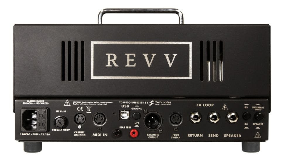 Revv G20 Lunchbox Tube Amp with Two notes Torpedo Reactive Load and Cab Sim