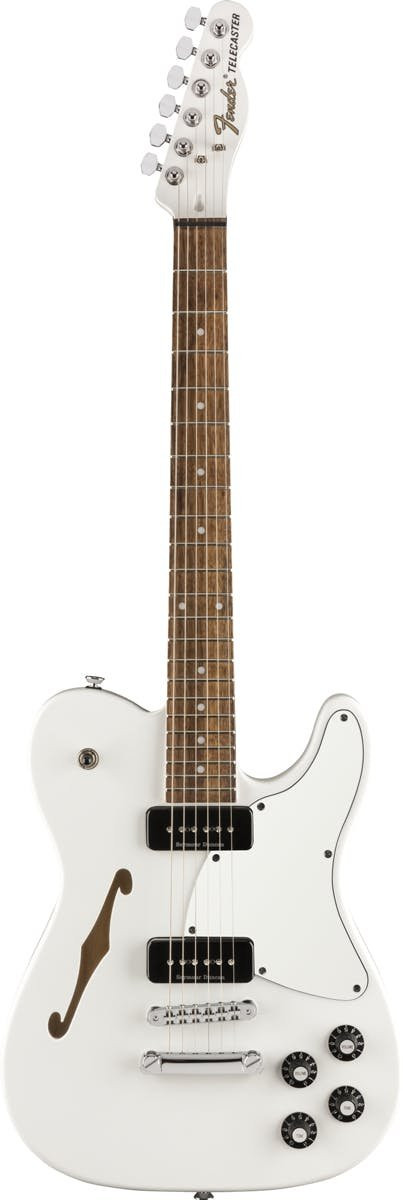 Fender Jim Adkins Signature JA-90 Telecaster Thinline In White - Image 5