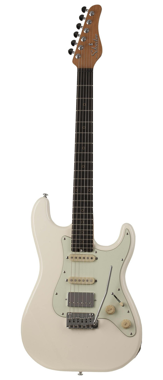 Schecter Nick Johnston Traditional HSS in Atomic Snow - Image 5