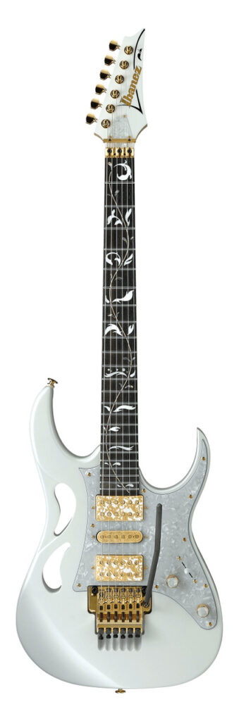 Ibanez Steve Vai Signature PIA Guitar in Stallion White