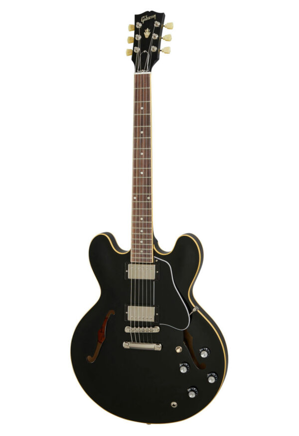 Gibson ES-335 in Vintage Ebony - Image 5