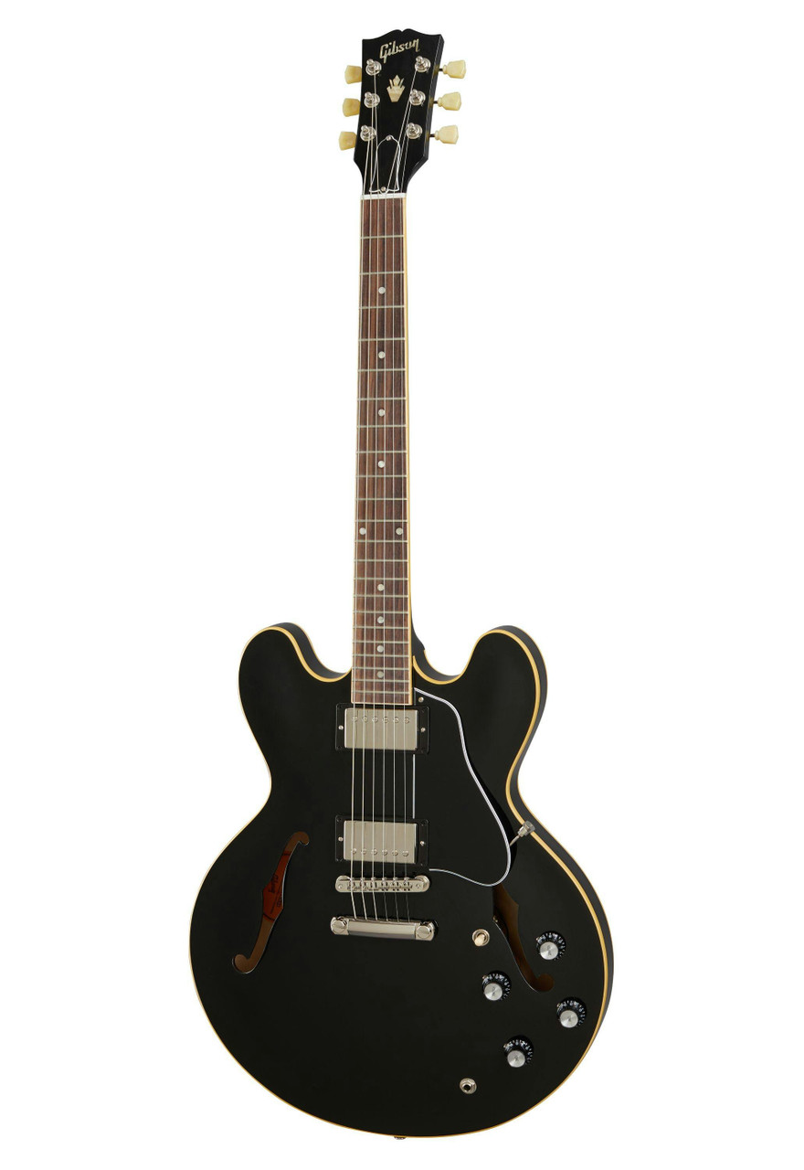 Gibson ES-335 in Vintage Ebony - Image 5