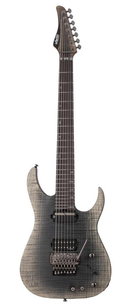 Schecter Banshee Mach-7 FR S In Fallout Burst