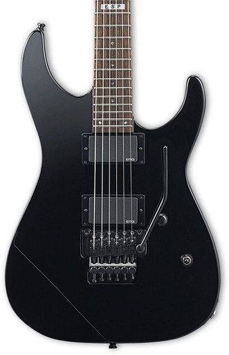 ESP E-II M-II Neck Thru in Black