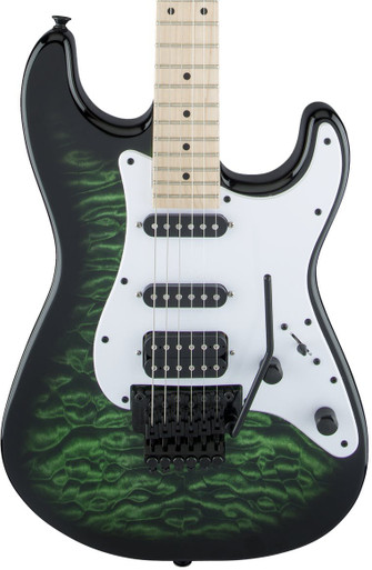 Jackson X Series Adrian Smith San Dimas SDXQ in Transparent Green