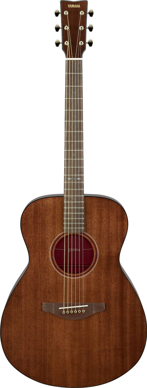 Yamaha Storia III Folk Guitar - Chocolate - Image 5