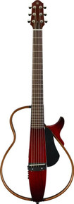 Yamaha SLG200S Steel Silent Guitar in Crimson Red Burst - Image 3