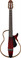 Yamaha SLG200N Nylon Silent Guitar in Crimson Red Burst - Image 4