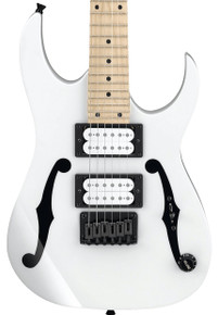 Ibanez Paul Gilbert Signature MiKro in White - Image 6