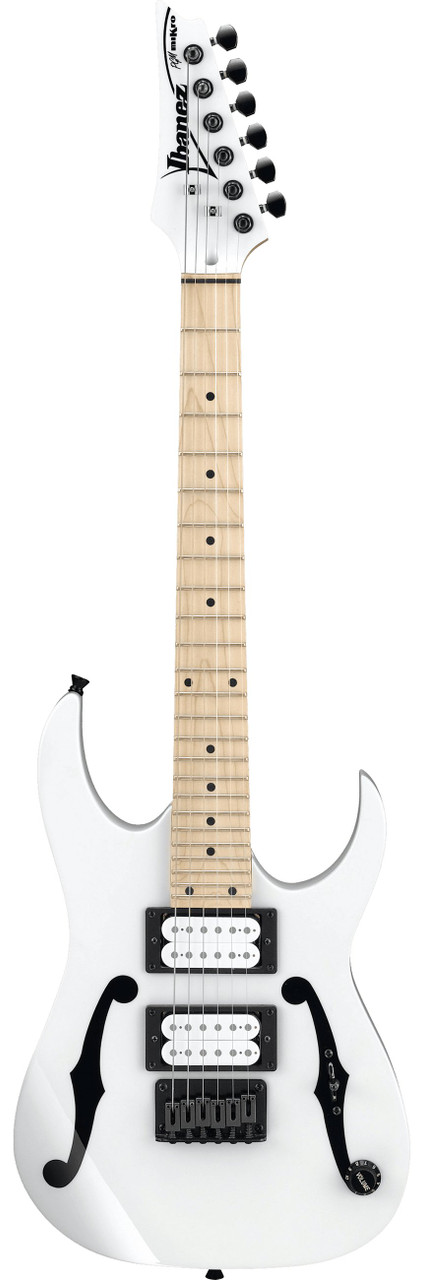 Ibanez Paul Gilbert Signature MiKro in White - Image 5