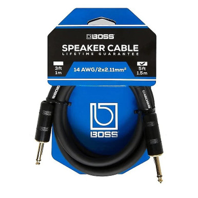 Boss 5ft / 1.5m speaker cable