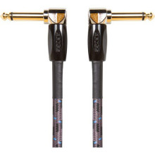 Roland 3ft / 1m instrument cable, angled/angled 1/4 inch jack - Image 2