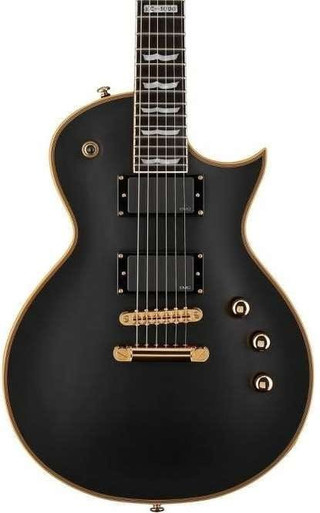 ESP LTD EC1000 Guitar in Vintage Black - Image 6
