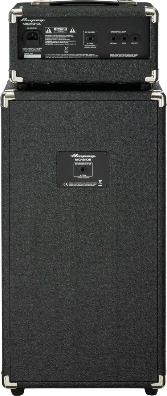 Ampeg Micro-CL Stack 100w Head with 2x10" Speaker Cabinet - Image 5