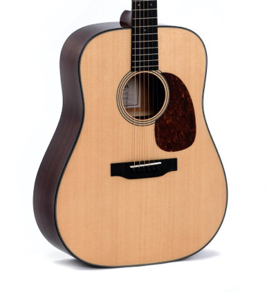 Sigma DM-18 Mahogany D-14 Acoustic Guitar Natural - Image 2
