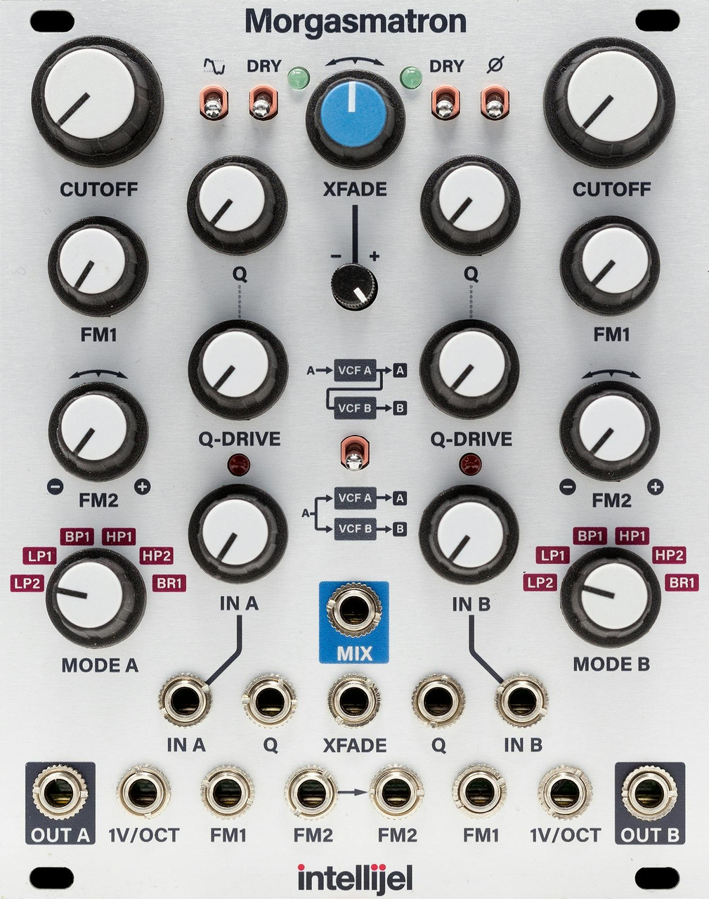 Intellijel Morgasmatron VCF and Crossfader Eurorack Module - Image 4