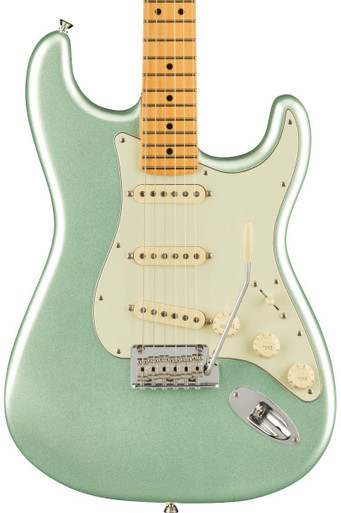 Fender American Professional II Stratocaster in Mystic Surf Green with Maple Fingerboard - Image 1
