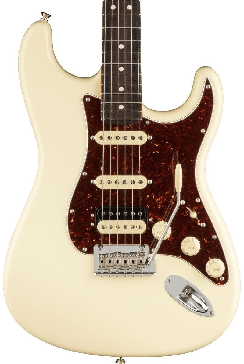 Fender American Professional II Stratocaster HSS in Olympic White with Rosewood Fingerboard - Image 2