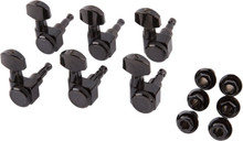Fender Locking Stratocaster and Telecaster Tuners in Black - Image 2