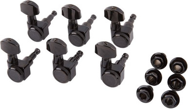 Fender Locking Stratocaster and Telecaster Tuners in Black