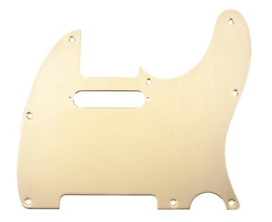 Fender Telecaster Pickguard Gold-Plated