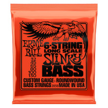 Ernie Ball 6-String Long Scale Slinky Bass Strings 32-130 - Image 6