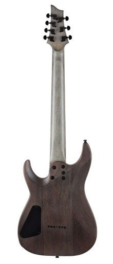 Schecter Omen Elite 7 in See Thru Blue Burst - Image 6