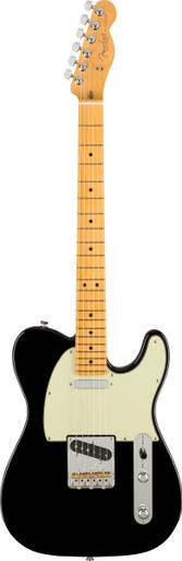 Fender American Professional II Telecaster Maple Neck Black - Image 2