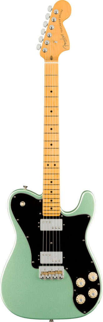 Fender American Professional II Telecaster Deluxe in Mystic Surf Green