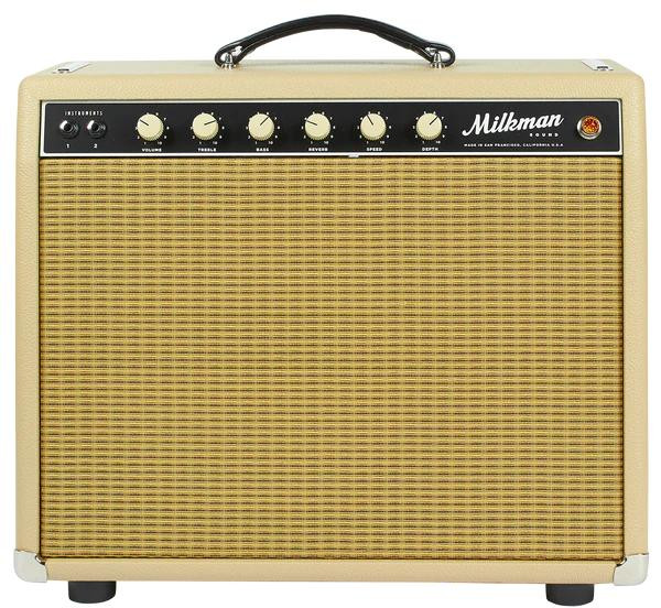 Milkman 20W Creamer 1x12” Valve Amp Combo in Vanilla with Jupiter Ceramic Speaker & Built-In Attenuator