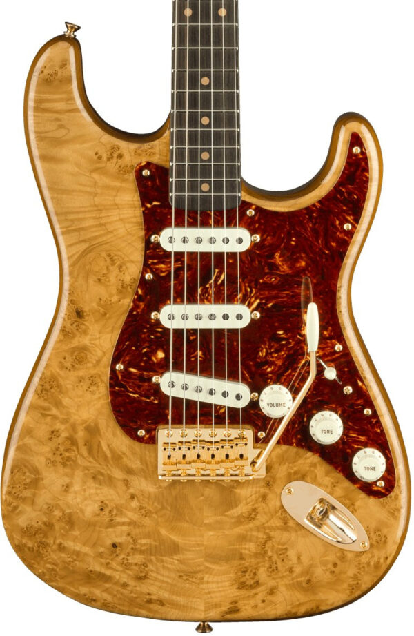 Fender Custom Shop Artisan Maple Burl Stratocaster NOS in Natural - Image 2