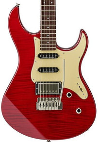 Yamaha Pacifica 612VIIFMX Flame Maple Electric in Fire Red - Image 6