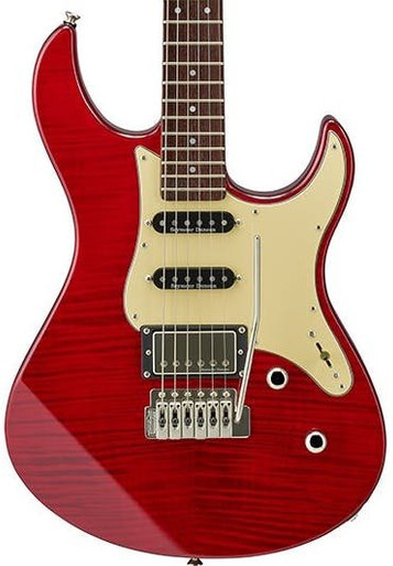 Yamaha Pacifica 612VIIFMX Flame Maple Electric in Fire Red