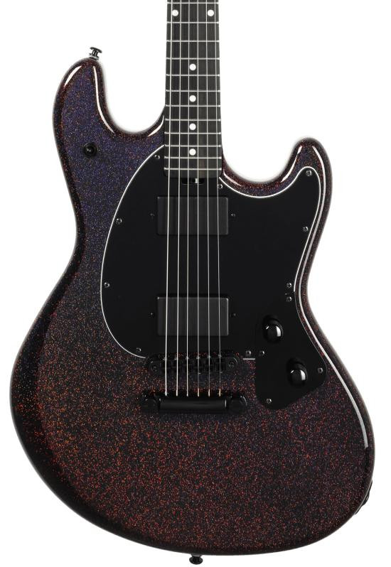 Ernie Ball Music Man StingRay HT Electric Guitar in Dark Rainbow
