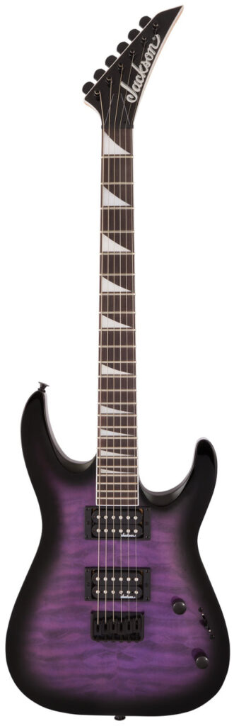 Jackson JS Series JS32Q DKA HT in Trans Purple Burst