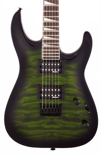 Jackson JS Series JS32Q DKA HT in Trans Green Burst